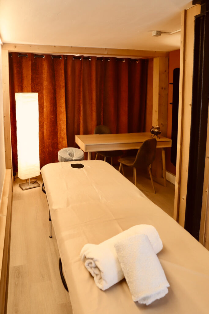 Salle de massage aux Deux Alpes